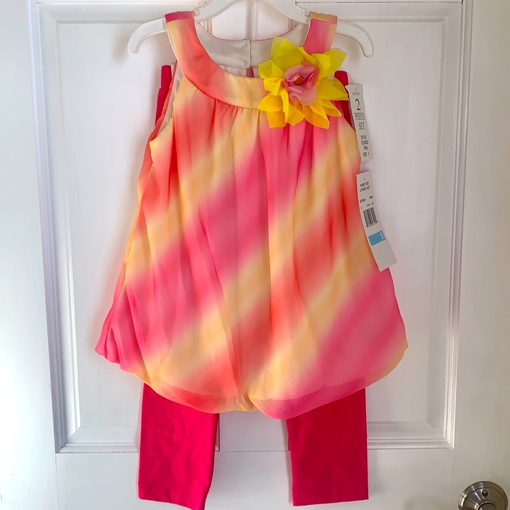 NWT Rare Editions 2 piece set, size 5.